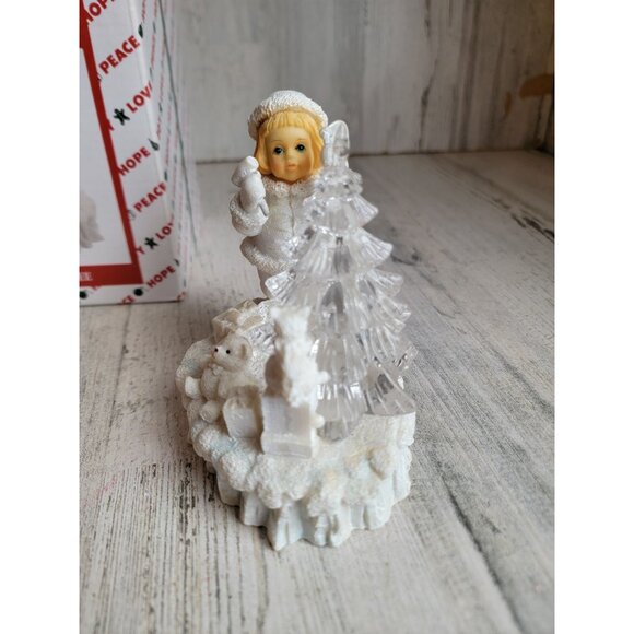 House of Lloyd AS IS snow drops tree around the world angel Xmas - Picture 4 of 8